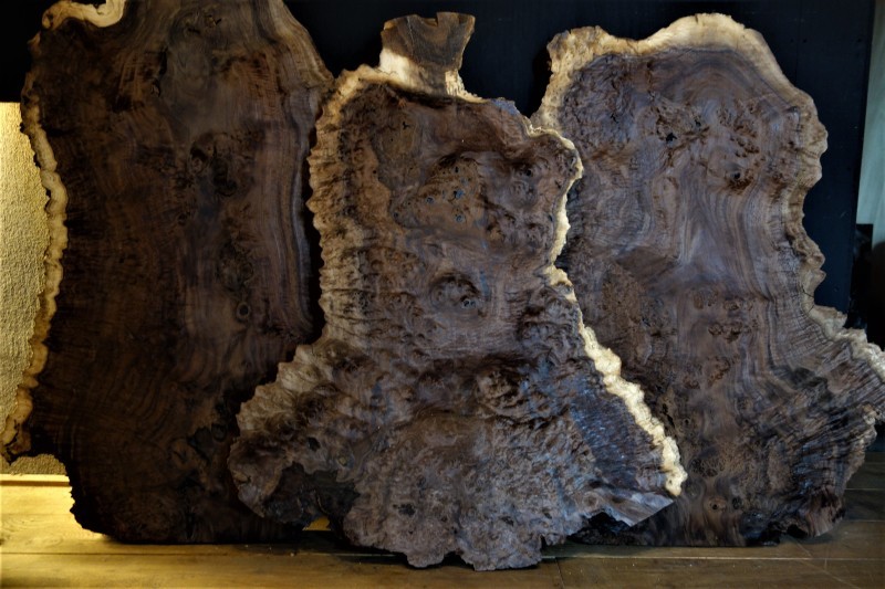 Claro Walnut Burl  クラロ瘤　変形型　詳細写真_e0156341_18335382.jpg