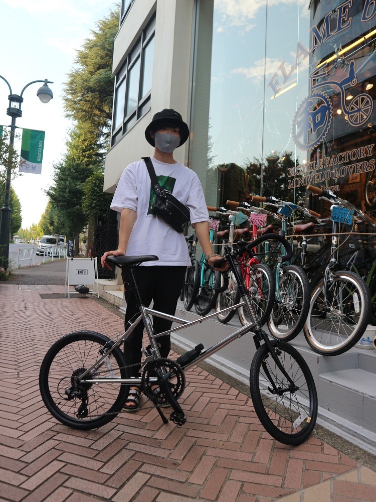 8月15日　渋谷　原宿　の自転車屋　FLAME bike前です_e0188759_18113973.jpg