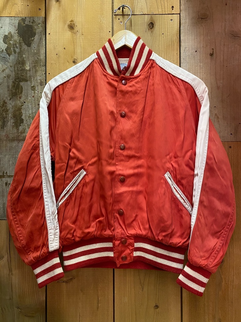 8月19日(水)マグネッツ大阪店秋物ヴィンテージ入荷日 #4 Vintage Varsity JKT編Parrt1!!Cotton,Corduroy&Satin!!_c0078587_17341765.jpg