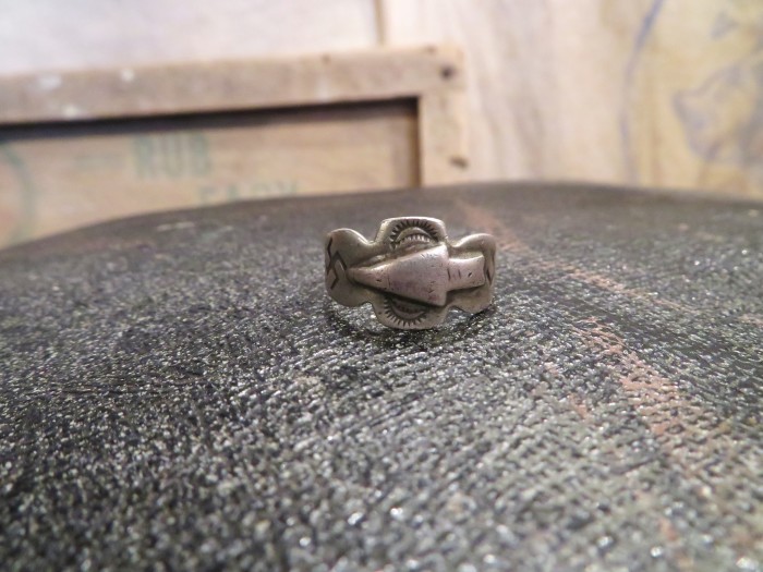 ~30\'s Navajo Swastika Silver Ring_e0187362_19141612.jpg