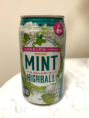 セイコーマート 北海道滝上町産ハッカ使用のミントハイボール 未來 Miku 日和3 セイコーマート 北海道滝上町産ハッカ使用のミントハイボール 未來 Miku 日和3