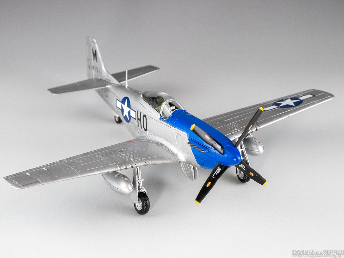 タミヤ 1/72 ウォーバードコレクション No.49 ノースアメリカン P-51D