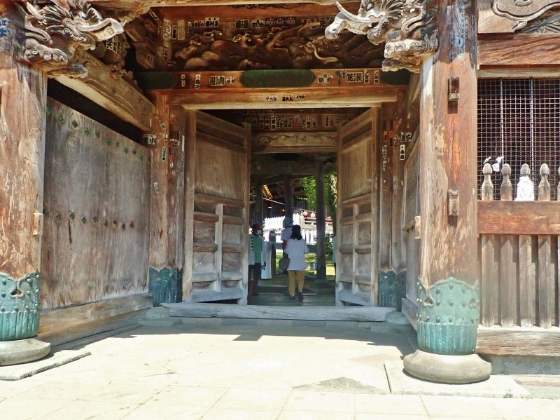 山門の二階 軸組の公開がありました_c0336902_14571836.jpg
