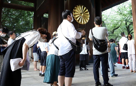終戦の日の主役となった靖国神社 - 戦後75年の節目の日の覚え書き3点_c0315619_18431868.png