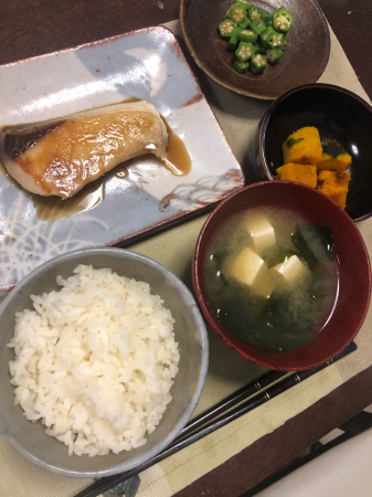 ブリの照り焼き_d0235108_20380012.jpg