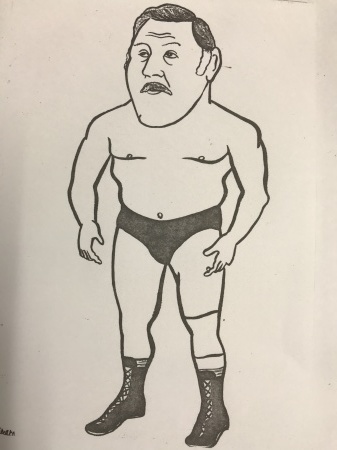 イラスト カール ゴッチ様 藤原ファミリー公式ブログ
