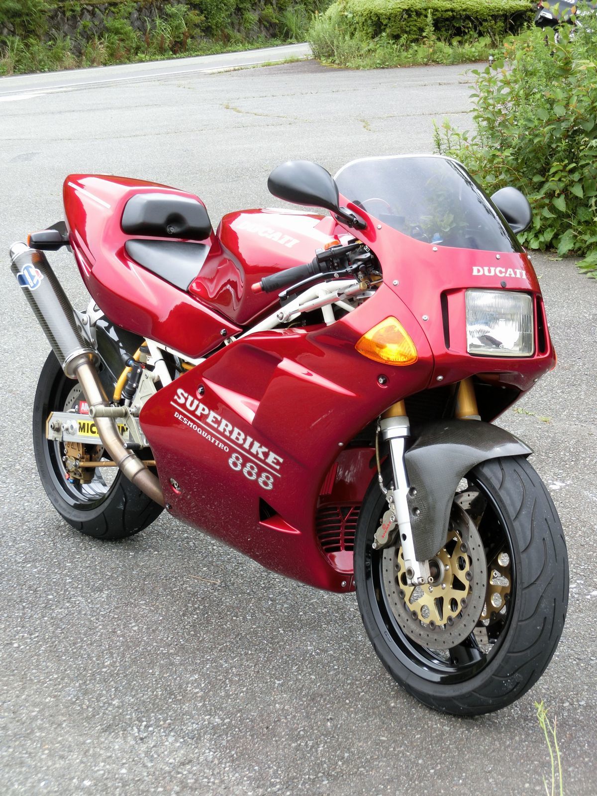 Ducati 888 @ 箱根 : ばいく生活あれこれ