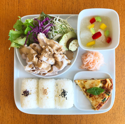 豚しゃぶ ごまダレ_b0102217_16070542.jpg