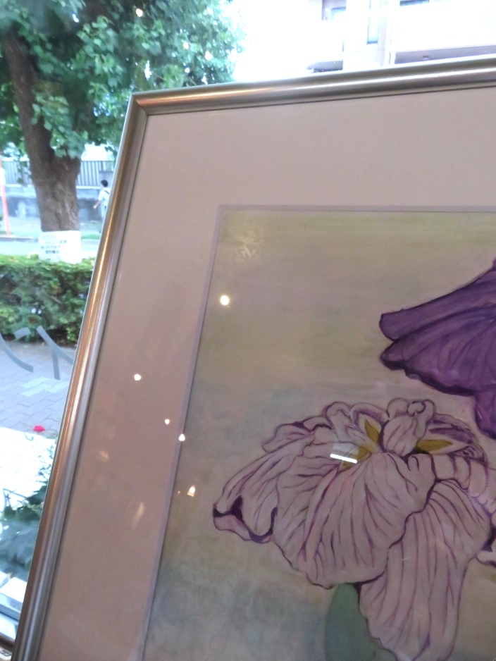 絵画の額装をさせて頂きました モリス正規販売店のブライト _c0157866_18470627.jpg