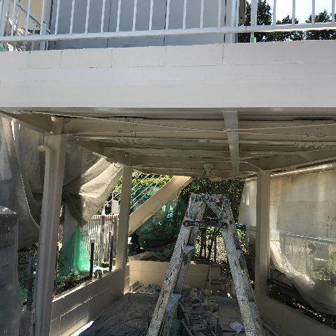 車庫塗装完成_f0031037_18494701.jpg