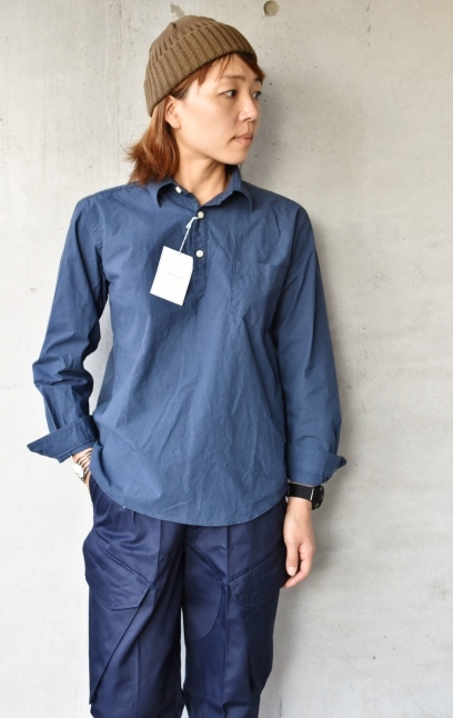 Spinner Bait 馬布Cotton NAVY SHIRTS_d0152280_06143923.jpg
