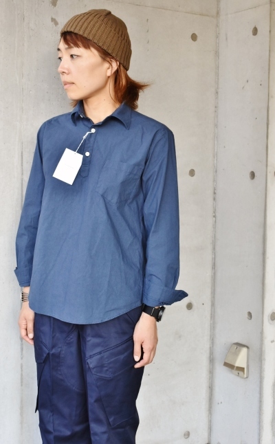 Spinner Bait 馬布Cotton NAVY SHIRTS_d0152280_06153529.jpg