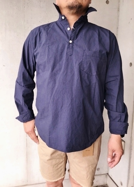 Spinner Bait 馬布Cotton NAVY SHIRTS_d0152280_06214377.jpg