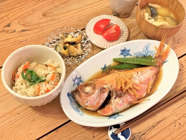 いただきもの「サザエ」 と おうちごはん♪ _d0249193_20593663.jpg