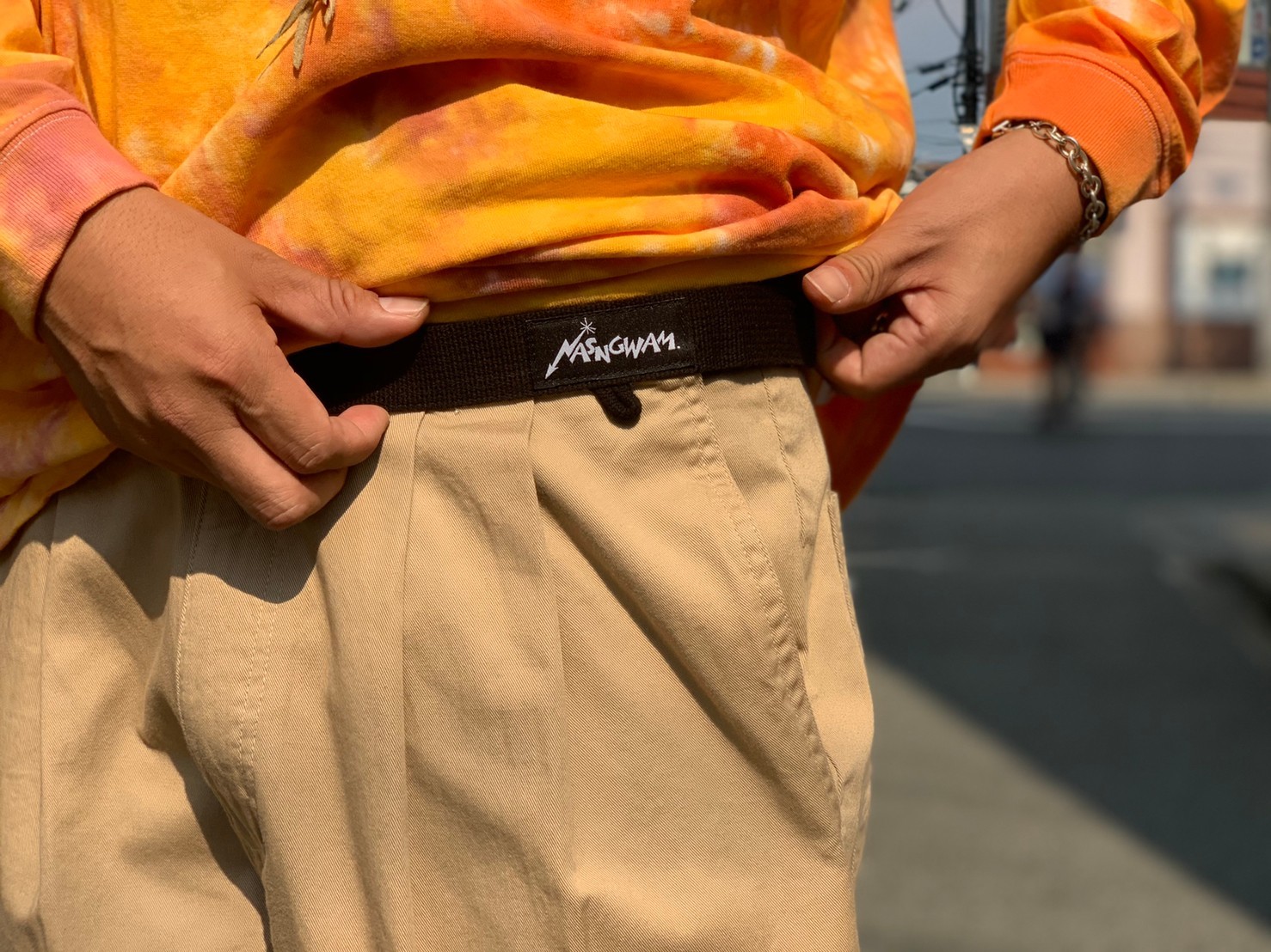 \"Nasngwam.×JAVARA\"<<EARTH L/S TEE>>紅葉Style~NORI~_c0167336_20504715.jpg