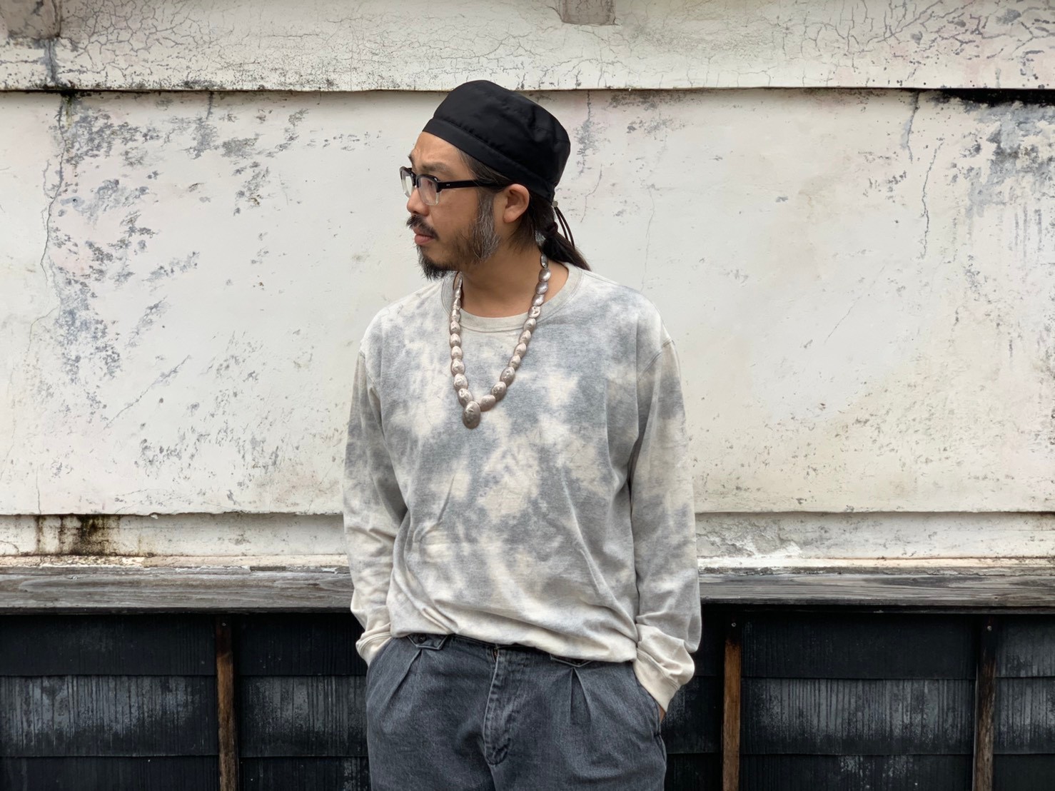 \"Nasngwam.×JAVARA\"<<EARTH L/S TEE>>雪Style~NORI~_c0167336_21415770.jpg