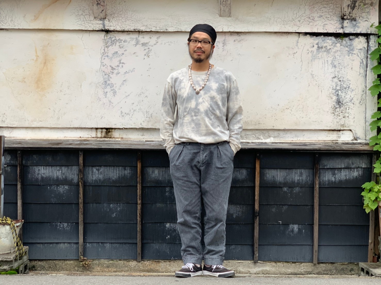 \"Nasngwam.×JAVARA\"<<EARTH L/S TEE>>雪Style~NORI~_c0167336_21444544.jpg