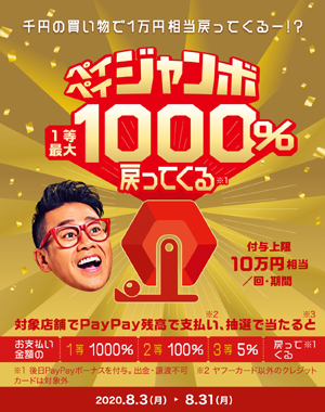 ペイペイジャンボで当選者_d0096268_18102921.jpg