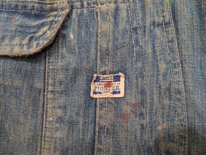 WWⅡ PIONEER Denim Overall_e0187362_17285194.jpg