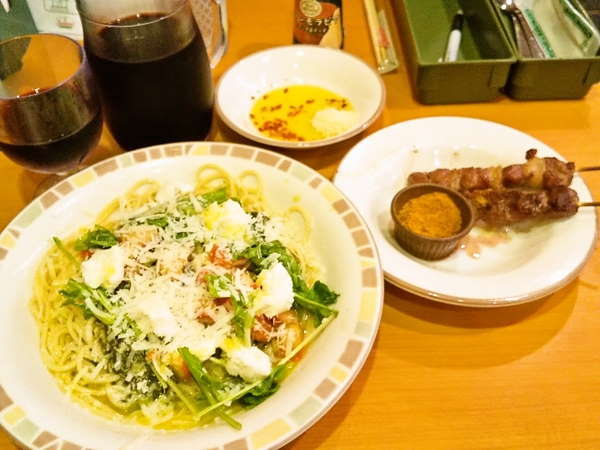 大田区 冷製パスタでサイゼ飲み♪ サイゼリヤ_e0187697_09504722.jpg