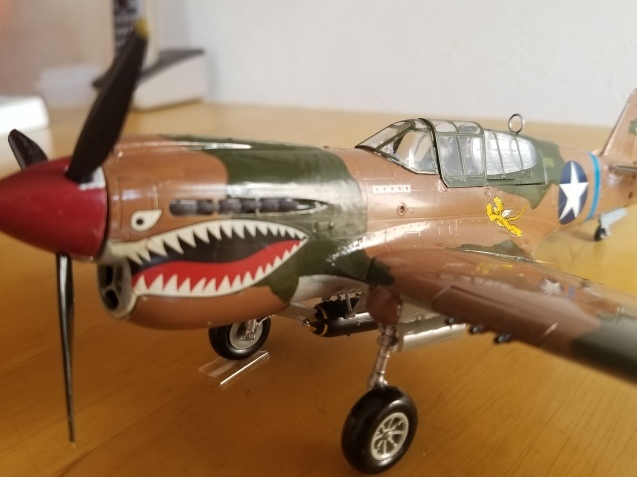 色あせた貴方に惹かれる私 カーチスP40 : 回れプロペラ