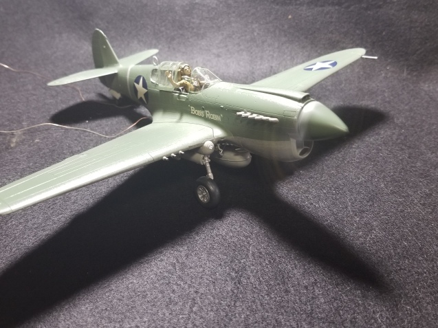 色あせた貴方に惹かれる私 カーチスP40 : 回れプロペラ