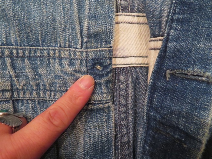 40\'s PIONEER DENIM INDUSTRI-ALLS + 明日、水曜日は店休日となります !!_e0187362_13423471.jpg