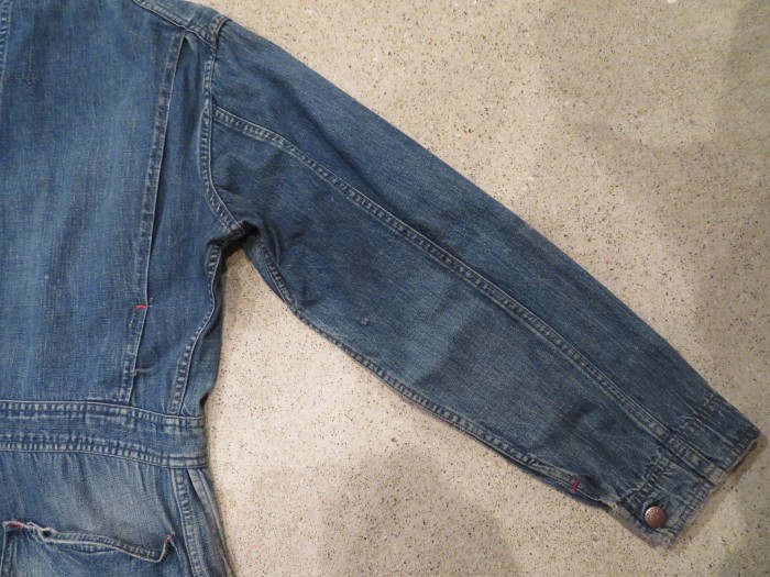 40\'s PIONEER DENIM INDUSTRI-ALLS + 明日、水曜日は店休日となります !!_e0187362_13481947.jpg