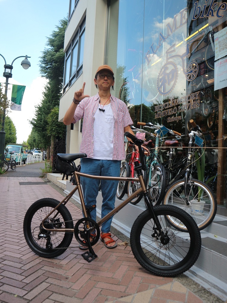 8月24日　渋谷　原宿　の自転車屋　FLAME bike前です_e0188759_18442913.jpg