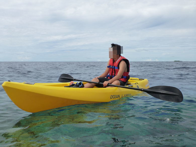 Let\'s Go Maldives１6 ROBINSON CLUB\'S Ride on Sea Kayak_a0388583_23314722.jpg