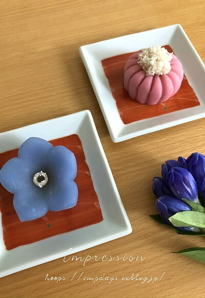 和菓子から 季節の花 Impression Days