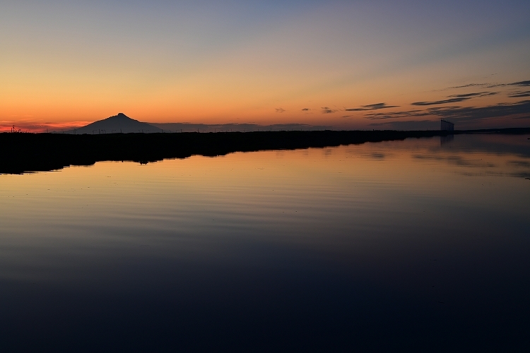 天塩町夕景③_f0116528_19473765.jpg