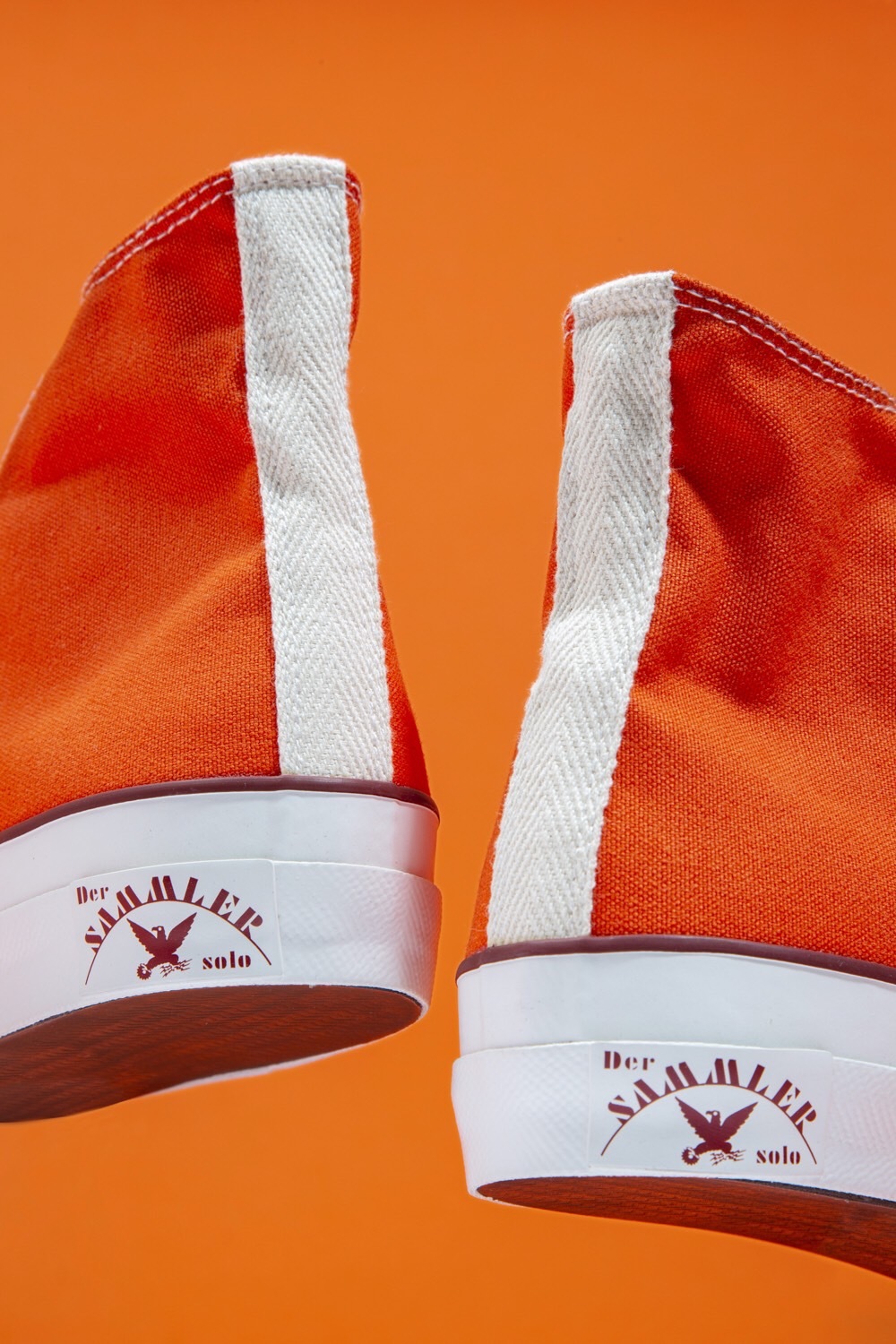\"Re: Der SAMMLER solo × TheThreeRobbers ARMY GYM SHOES HI ORANGE #7\"ってこんなこと。_c0140560_14365880.jpg