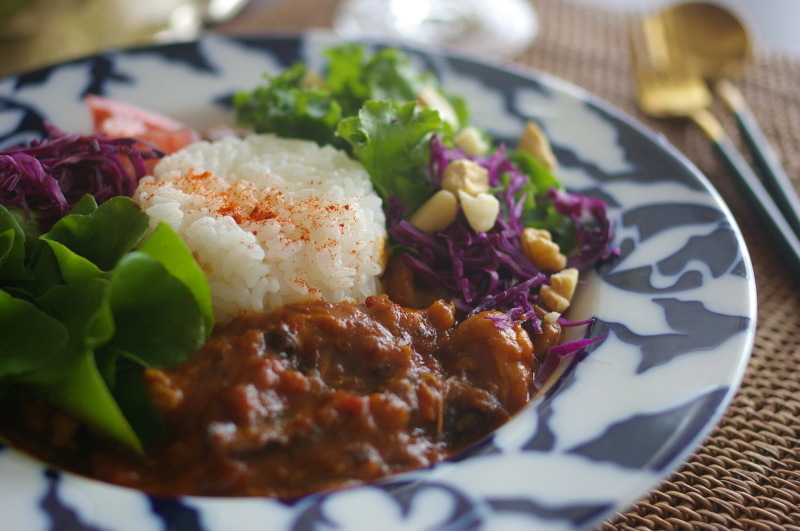 トマトチキンカレー_d0327373_13444141.jpg