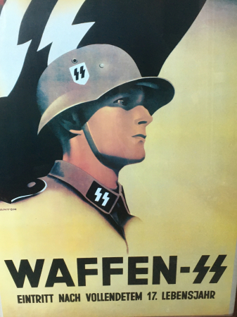 ナチスドイツ Waffen-SS「武装親衛隊」ポスター_a0154482_22423469.jpg