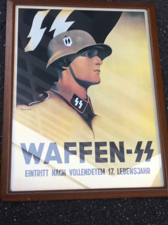 ナチスドイツ Waffen-SS「武装親衛隊」ポスター_a0154482_22423500.jpg