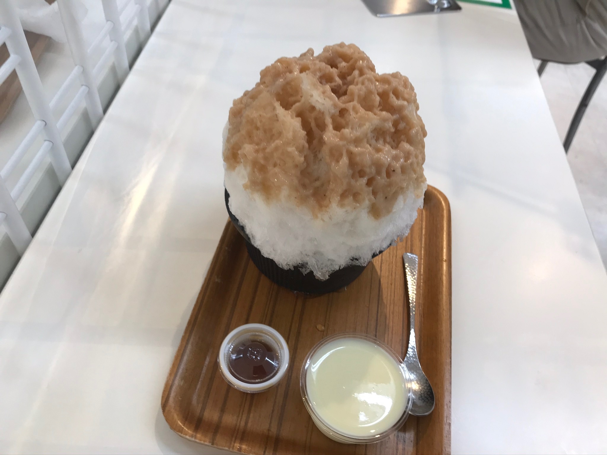 【「埜庵」さいか屋出張所】今日は栗【感染対策バッチリ】_b0009849_18460573.jpeg