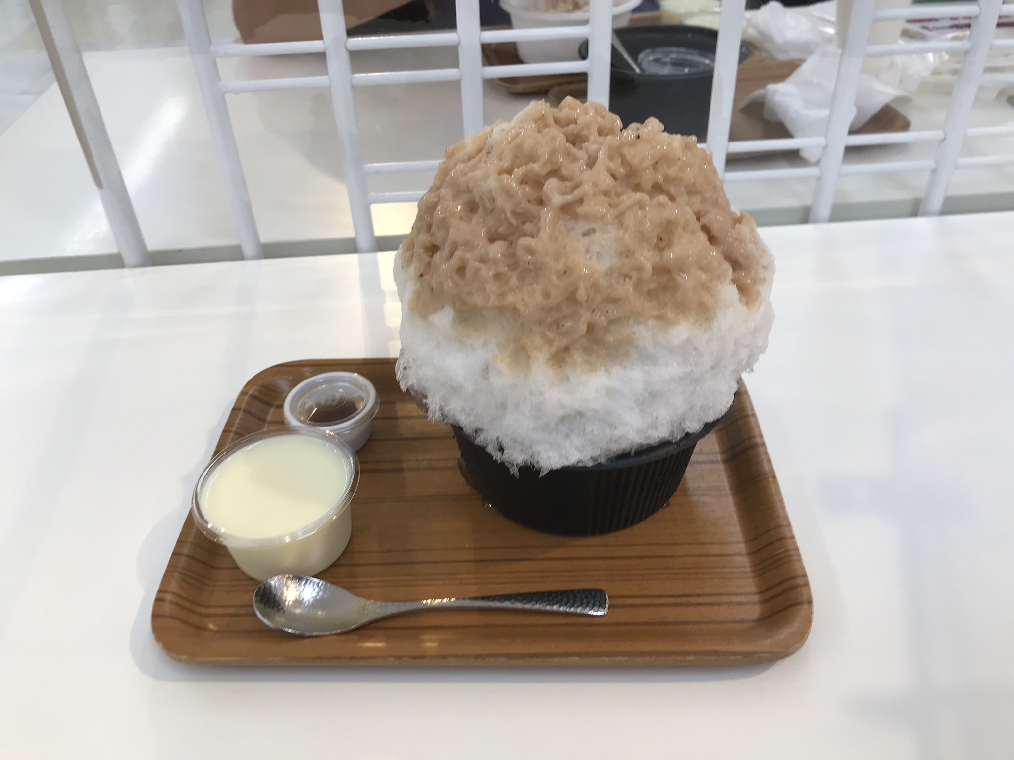 【「埜庵」さいか屋出張所】今日は栗【感染対策バッチリ】_b0009849_20040852.jpeg