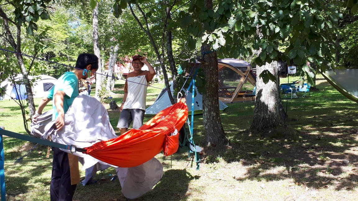 『第2回ハンモックオーバーナイトキャンプinとうまキャンプ場』ご参加ありがとうございました。 _d0198793_11031420.jpg