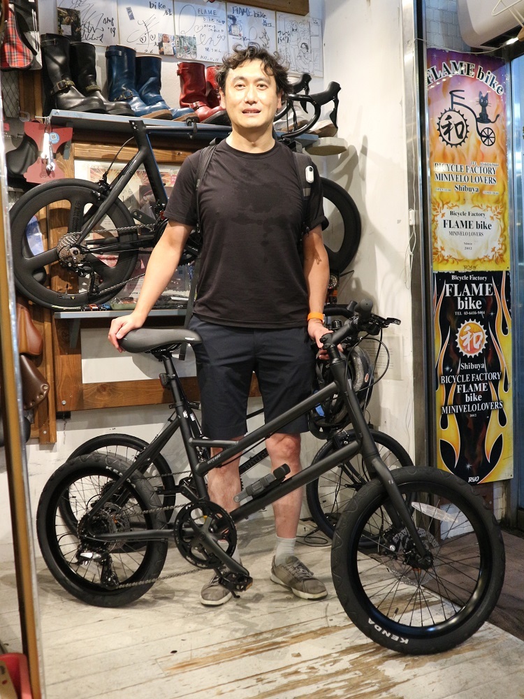 8月27日 渋谷 原宿 の自転車屋 FLAME bike前です_e0188759_18294780.jpg