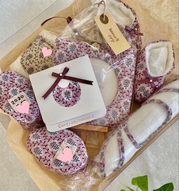baby shoes &bib ② リネン×ソレイアード_a0165160_10205643.jpg