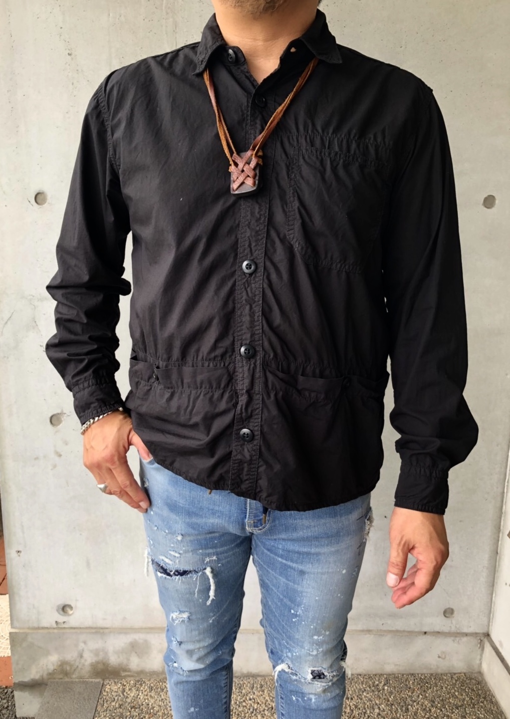 SAGE DE CRET SHIRTS JACKET NEW_d0152280_18013405.jpeg