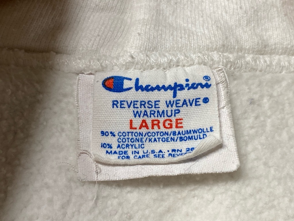 8月29日 土 大阪店秋物スーペリア入荷 6 Champion Reverseweave Made In Usa 編 Halfzipparka マグネッツ大阪アメ村店 Magnets Vintage Clothing コダワリがある大人の為に