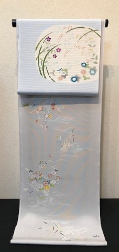 夏物セール・野口さんの秋草の夏帯・小紋。_f0181251_19084124.jpg