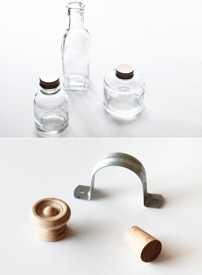 セリアのガラス瓶をペイントリメイク☆「ヴィンテージ風ボトル」_d0351435_06083905.jpg