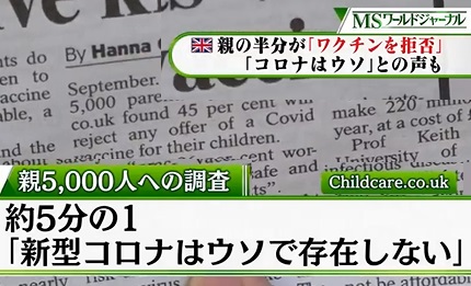 衝撃!英国新聞『コロナはウソで存在しない』と5分の1が回答!日本も気づこう! #135_b0225081_15123744.jpg