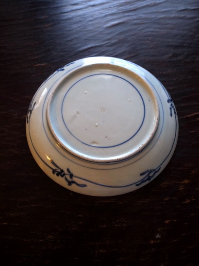 印判手の古伊万里の器 : 疾風谷の皿山…陶芸とｵｰﾄﾊﾞｲと古伊万里と