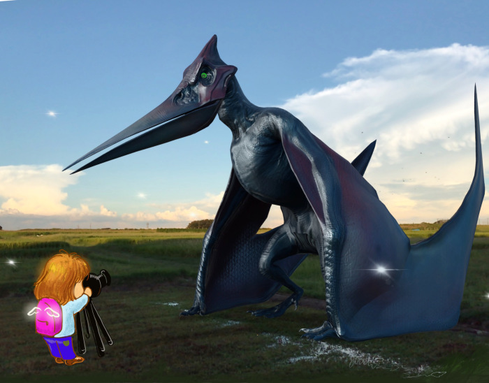怪鳥ロプロスくん Fantasyart Photography 怪鳥ロプロスくん Fantasyart Photography