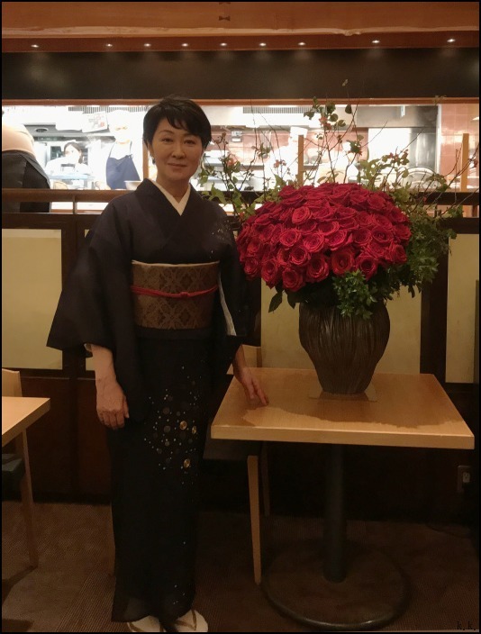今夜は銀座の懐食みちばさん 女将の照子さんの還暦の誕生日でした 生きる歓び Plaisir De Vivre 人生はつらし されど愉しく美しく