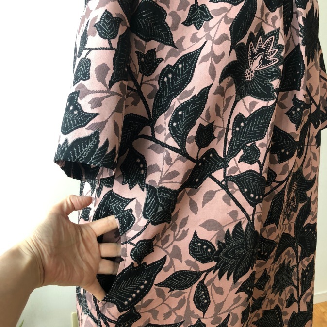 着物リメイク・シルクウールのお着物からワンピース_d0127925_12172042.jpg